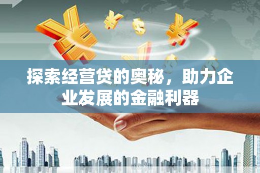 洛浦探索经营贷的奥秘，助力企业发展的金融利器