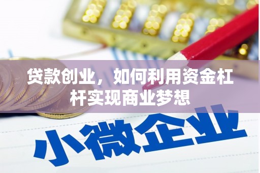 洛浦贷款创业，如何利用资金杠杆实现商业梦想